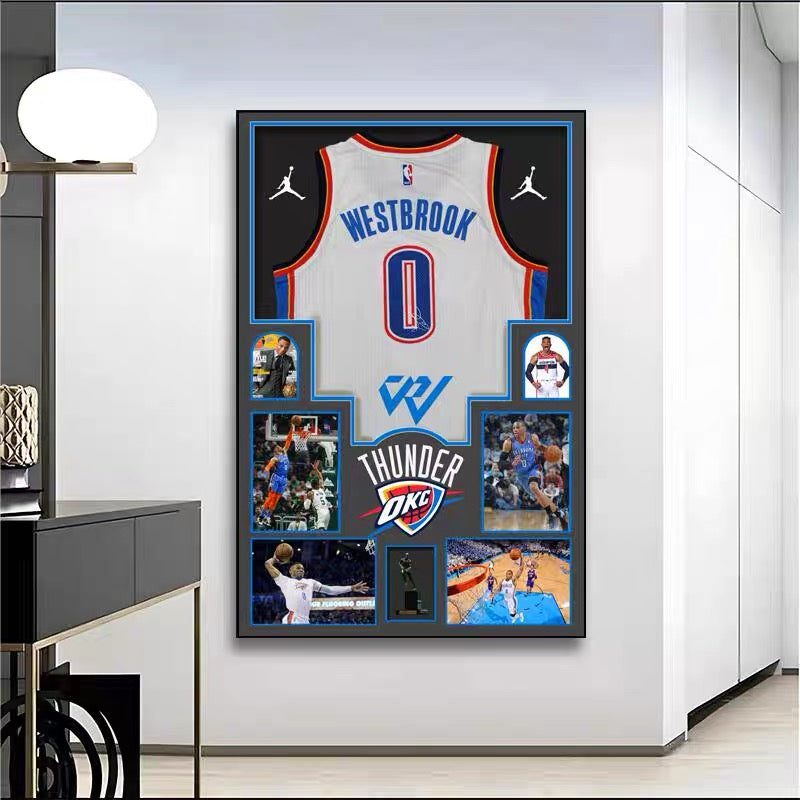 NBA All-Star Players Jersey WallArt (Graphic Jersey)