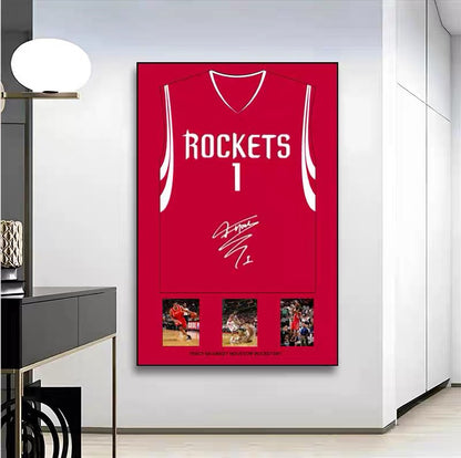 NBA All-Star Players Jersey WallArt (Graphic Jersey)