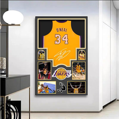 NBA All-Star Players Jersey WallArt (Graphic Jersey)