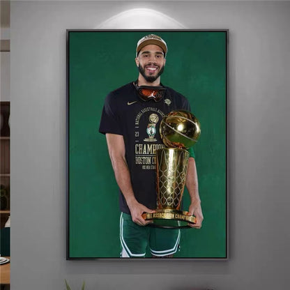 Jayson Tatum - Vertical 2:3 WallArt