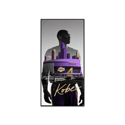 Kobe Jordan O'Vertical 1:2 WallArt