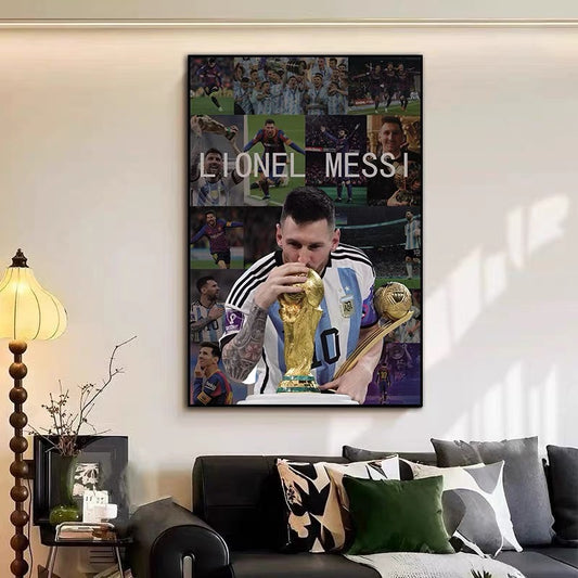 Lionel Messi - Vertical 2:3 WallArt