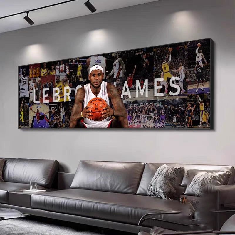 Art mural LeBron James