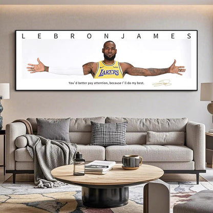 Art mural LeBron James