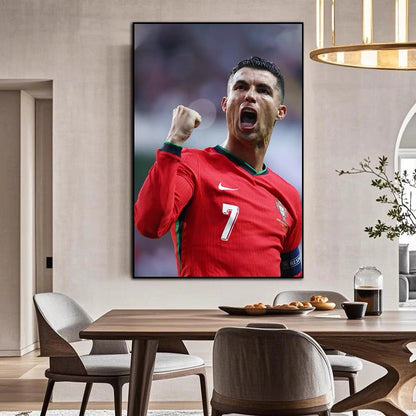 Cristiano Ronaldo Portugal Real Madrid - Vertical 2:3 WallArt