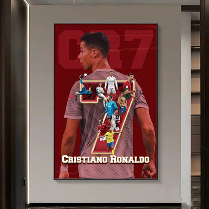 Cristiano Ronaldo Portugal Real Madrid - Vertical 2:3 WallArt