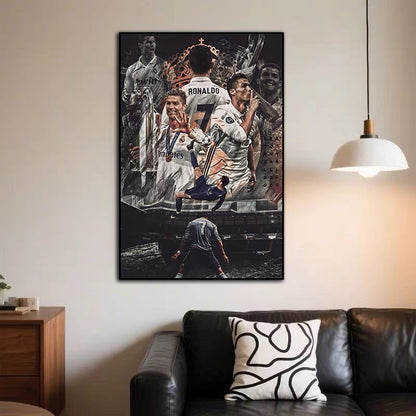 Cristiano Ronaldo Portugal Real Madrid - Vertical 2:3 WallArt