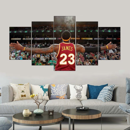 NBA Five-Panel Large Wall Art