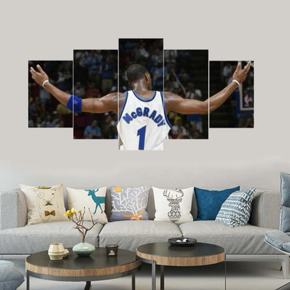 NBA Five-Panel Large Wall Art