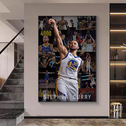 Stephen Curry Vertical 2:3 WallArt