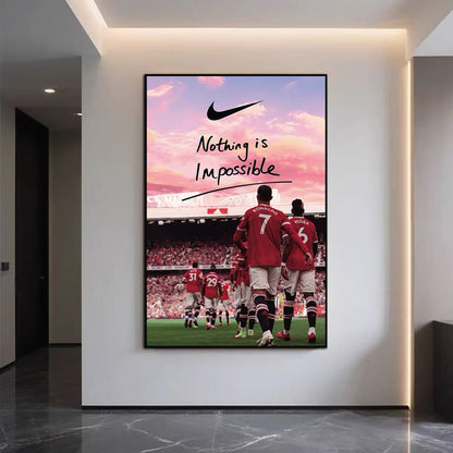 Cristiano Ronaldo Portugal Real Madrid - Vertical 2:3 WallArt