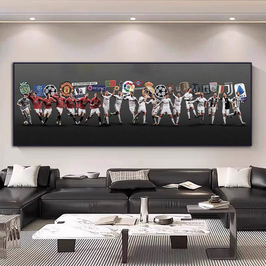 Cristiano Ronaldo - Horizontal 3:1 WallArt