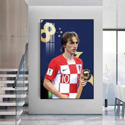 Luka Modrić "The Magician" - Vertical 2:3 WallArt