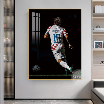 Luka Modrić "The Magician" - Vertical 2:3 WallArt