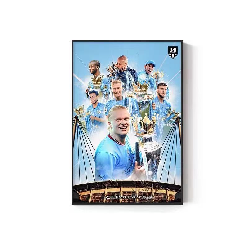 Harland Manchester City - Vertical 2:3 WallArt