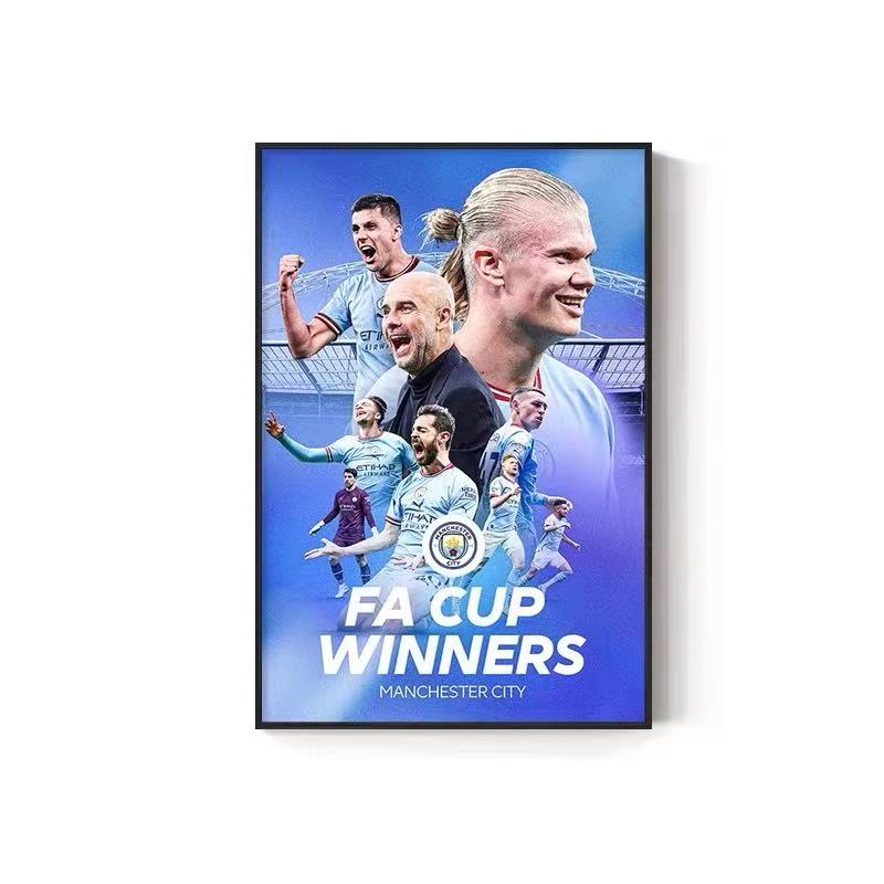 Harland Manchester City - Vertical 2:3 WallArt