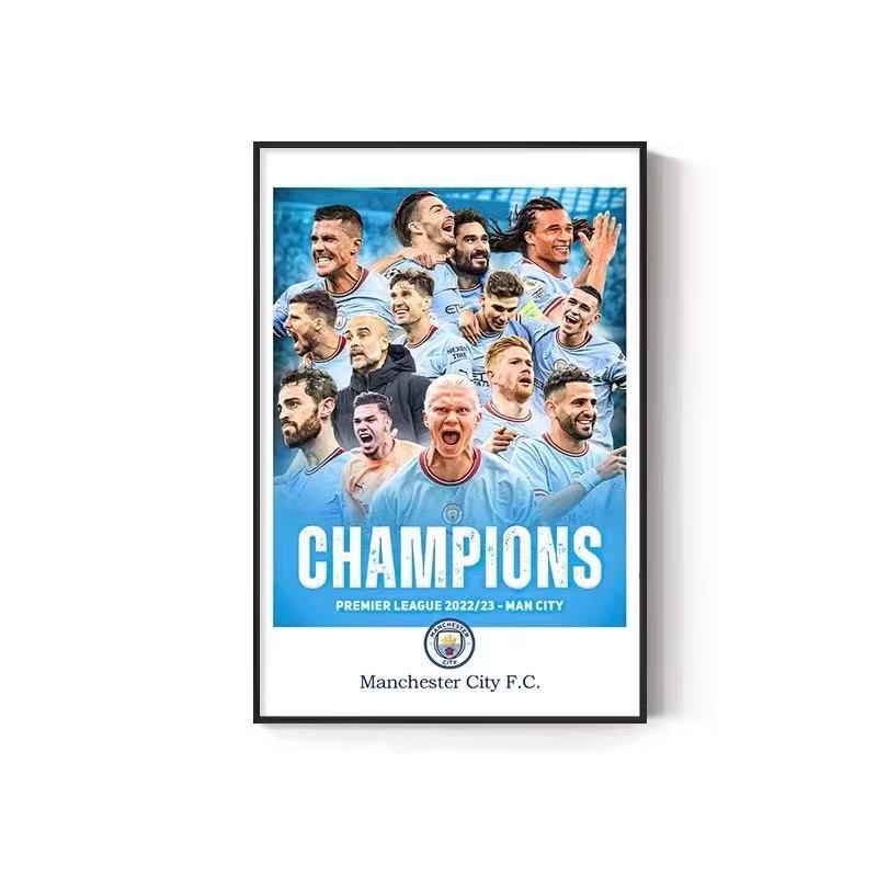 Harland Manchester City - Vertical 2:3 WallArt