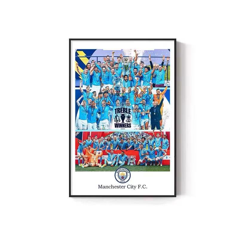 Harland Manchester City - Vertical 2:3 WallArt