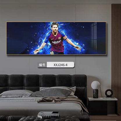 Lionel Messi Growth Story - Horizontal 3:1 Bedside WallArt