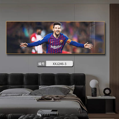Lionel Messi Growth Story - Horizontal 3:1 Bedside WallArt