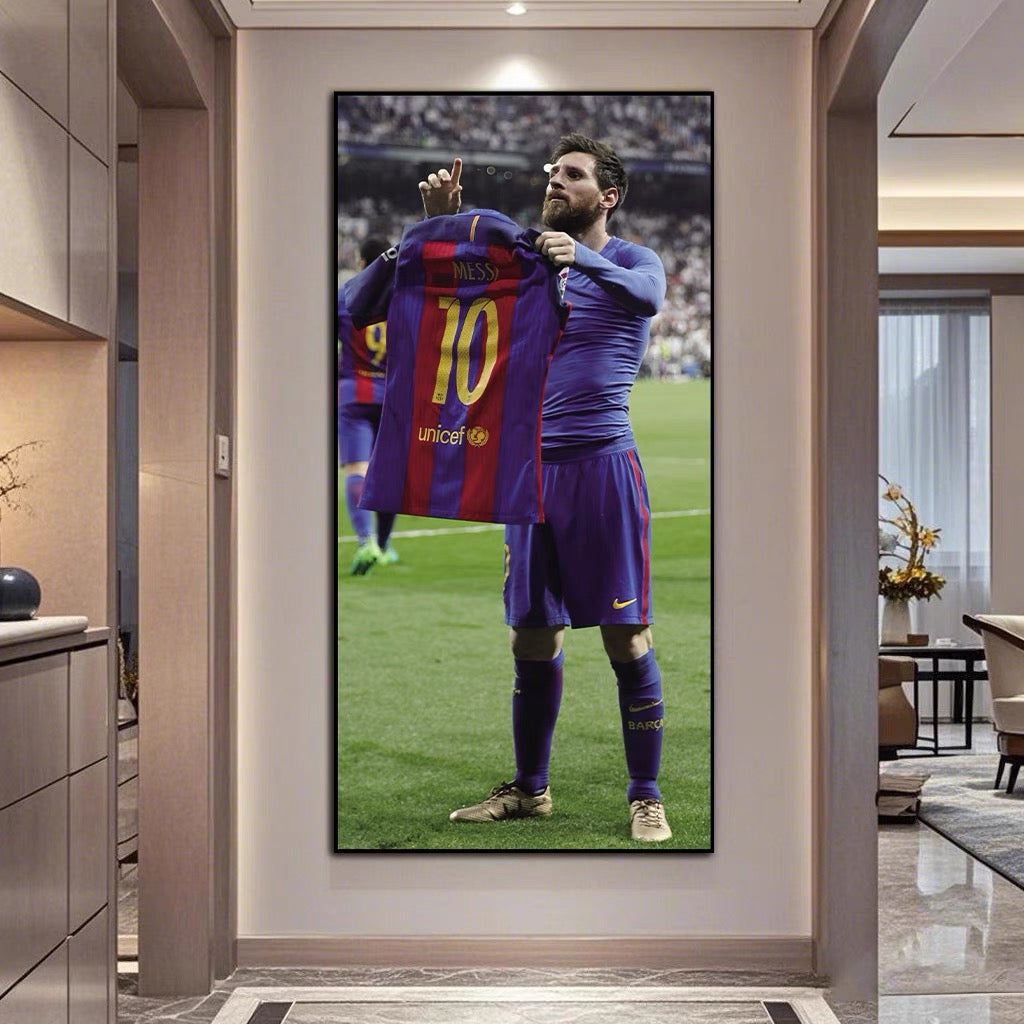 Lionel Messi - Vertical 1:2 WallArt
