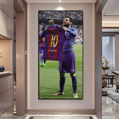 Lionel Messi - Vertical 1:2 WallArt