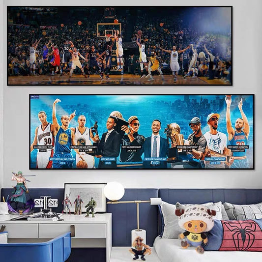 STEPHEN CURRY Horizontal 3:1 WallArt