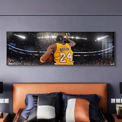 Arte de la pared de Kobe Bryant