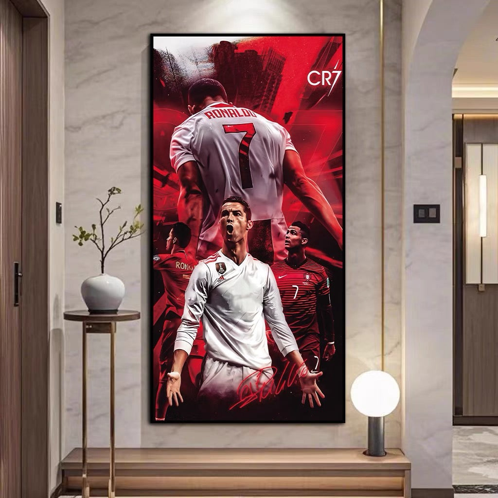 Cristiano Ronaldo Portuguese - Vertical 1:2 WallArt