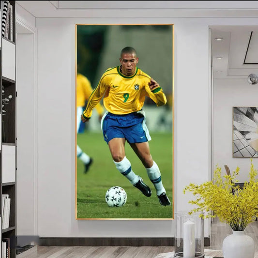 R9 Ronaldo Nazário - Vertical 1:2 WallArt