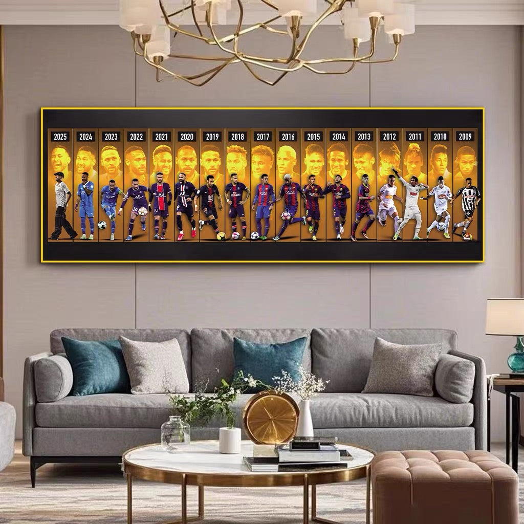 Neymar Jr. Horizontal 3:1 WallArt