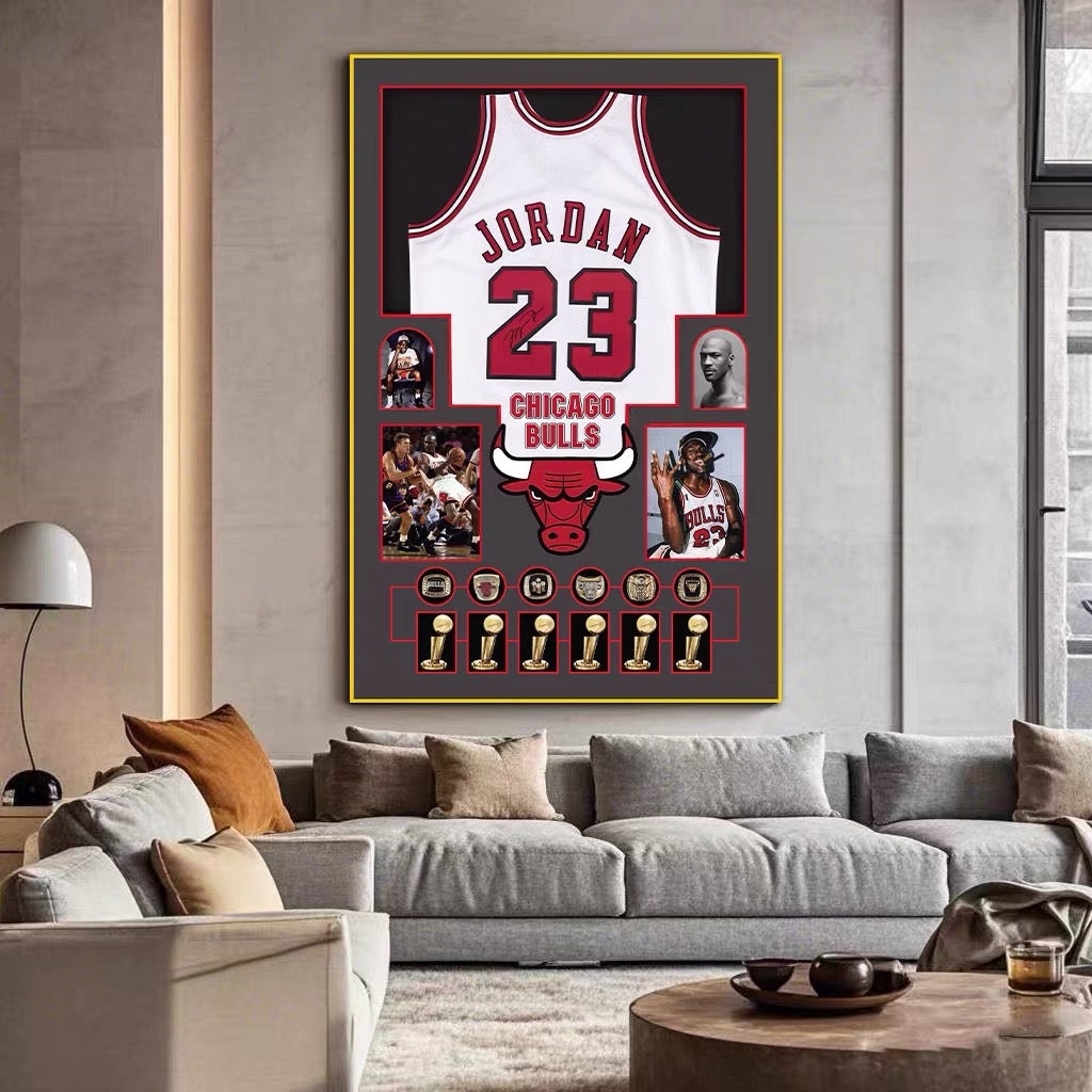 Michael Jordan's Jersey WallArt (Graphic Jersey)