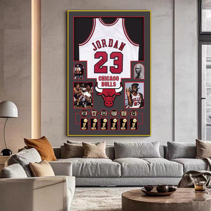 Michael Jordan's Jersey WallArt (Graphic Jersey)