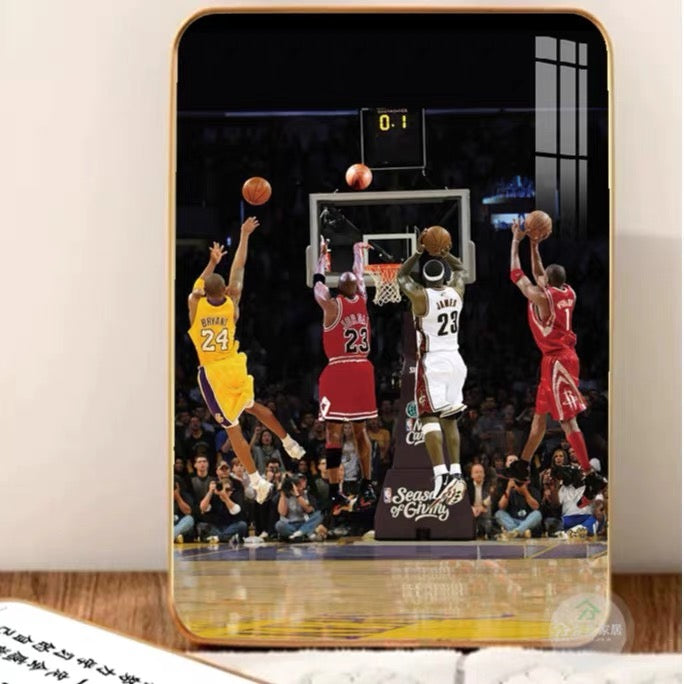 Basketball Desk Display Wall Art