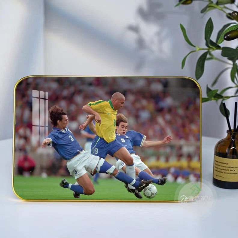 Football Desk Display Wall Art