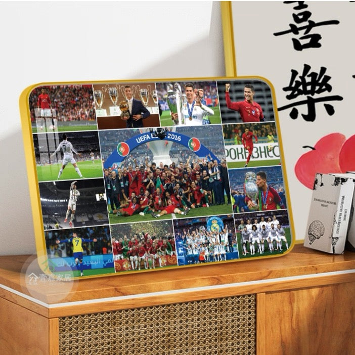 Football Desk Display Wall Art