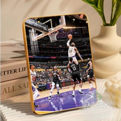 Basketball Desk Display Wall Art