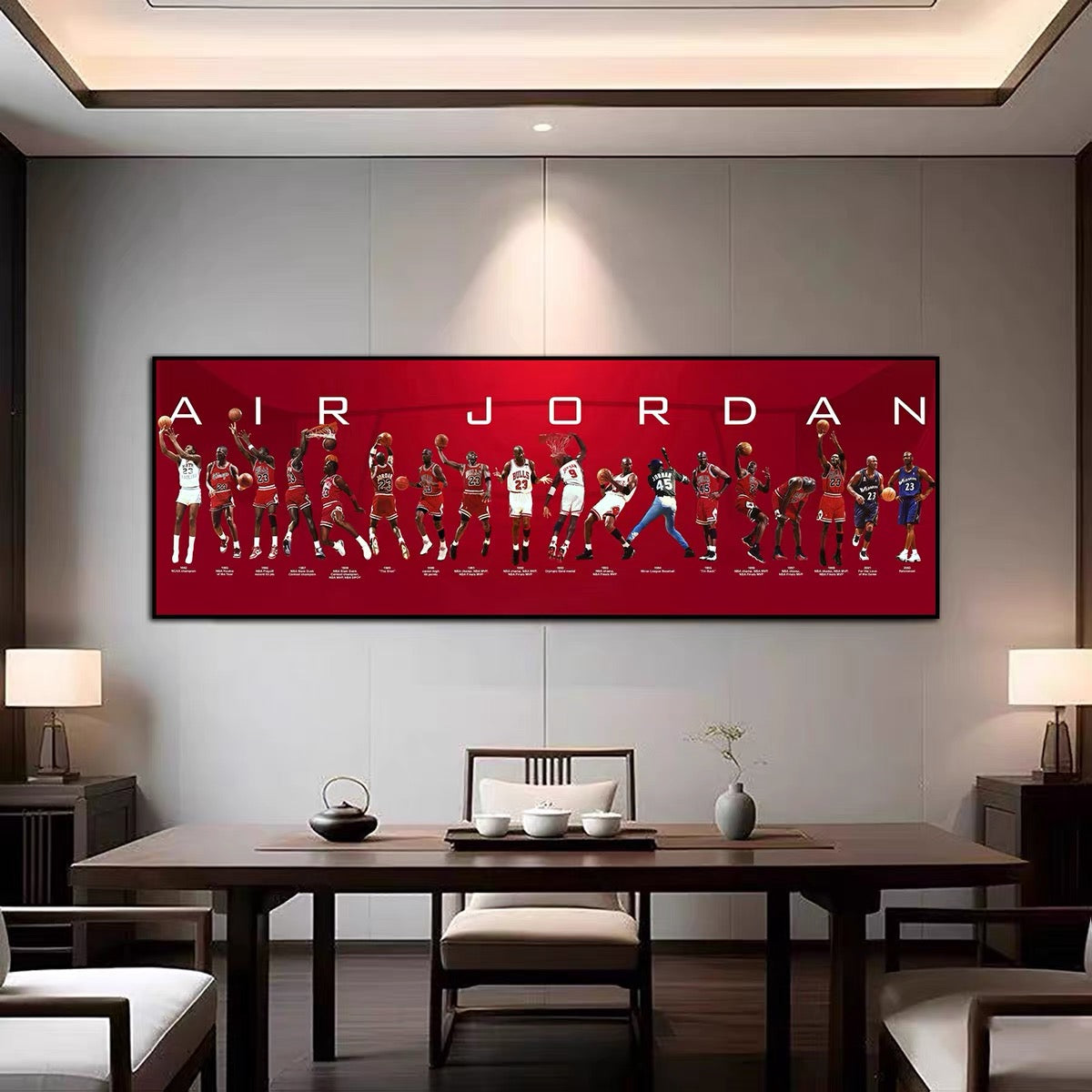 ARTE DE PARED DE MICHAEL JORDAN