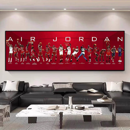 ARTE DE PARED DE MICHAEL JORDAN