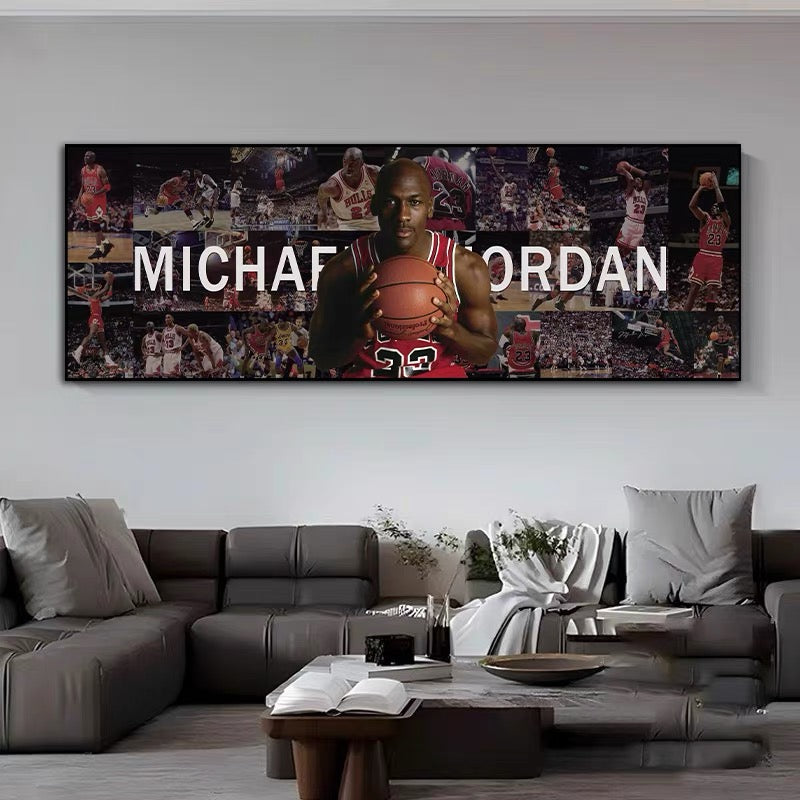 ARTE DE PARED DE MICHAEL JORDAN