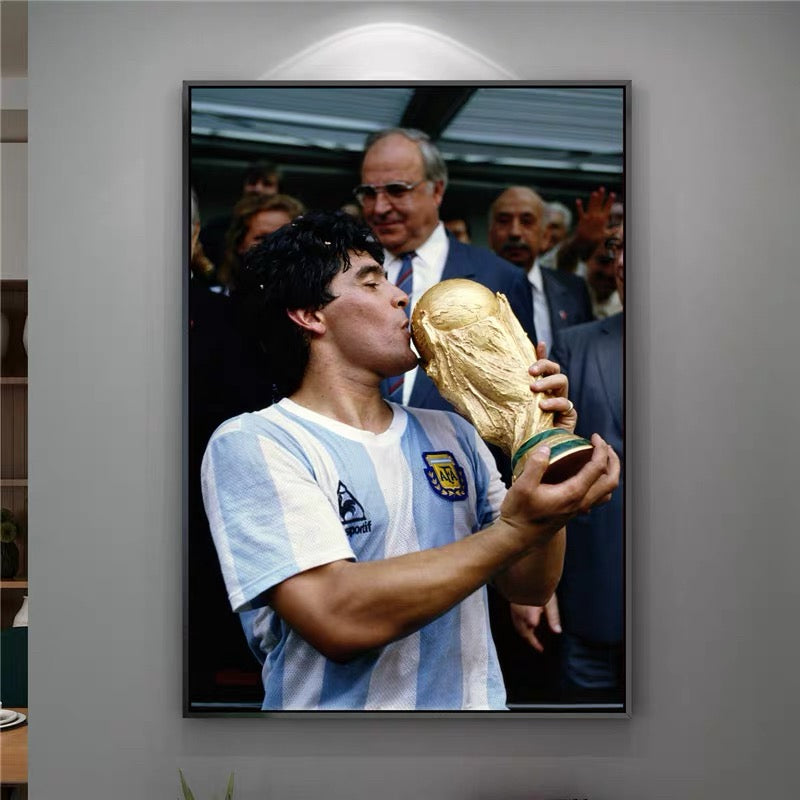 Diego Maradona Vertical 2:3 WallArt
