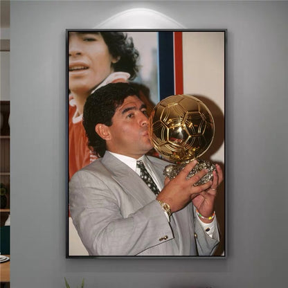 Diego Maradona Vertical 2:3 WallArt