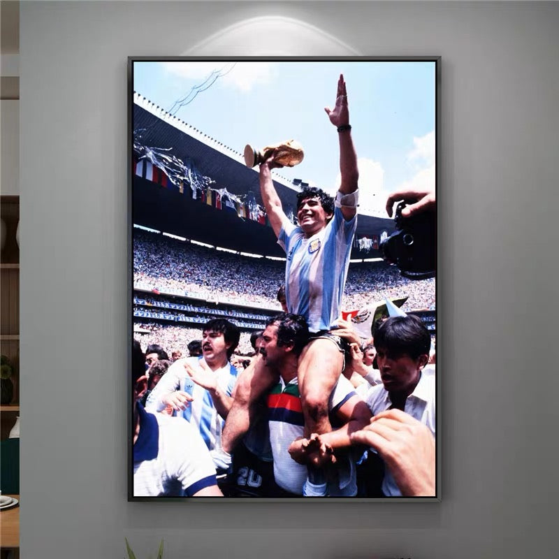 Diego Maradona Vertical 2:3 WallArt