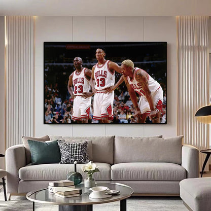 Jordan 🏀 & Kobe 🐍 | Free-Throw Line Dunk Wall Art