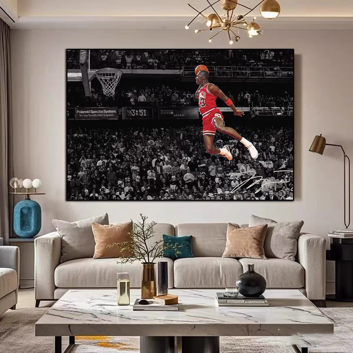 Jordan 🏀 & Kobe 🐍 | Free-Throw Line Dunk Wall Art