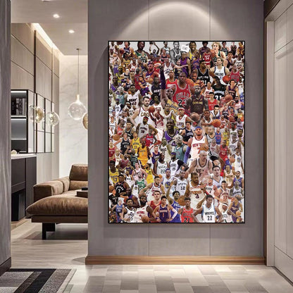 Basketball All-Star Vertical 2:3 WallArt