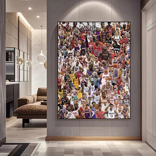 Basketball All-Star Vertical 2:3 WallArt