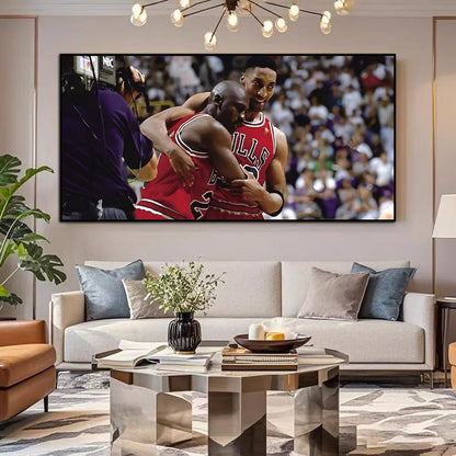 Art mural Michael Jordan