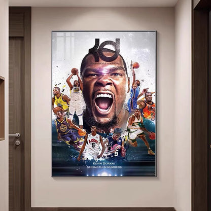 Kevin Durant - Vertical 2:3 WallArt