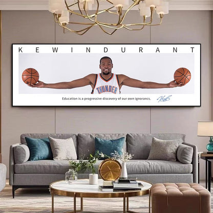 KEVIN DURANT Horizontal 3:1 WallArt